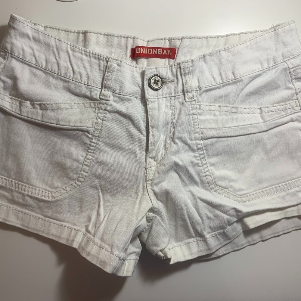 UNIONBAY Cargo Shorts--White